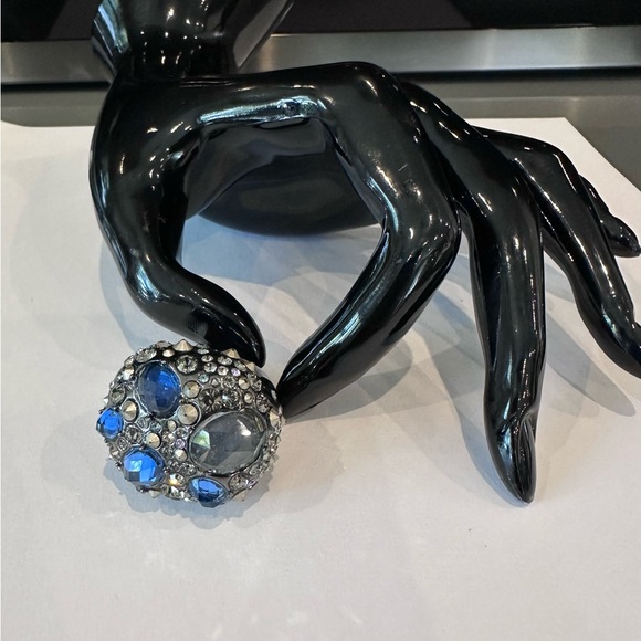 🆕 Alexis Bittar Crystal Statement Works of Art Ring Size 8 - Picture 4 of 8